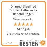 Dr. med. Siegfried Dörfler Ästhetische Behandlungen - werkenntdenBESTEN.de Qualitätssiegel