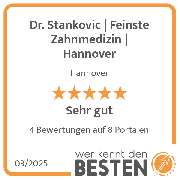 Dr. Stankovic | Feinste Zahnmedizin | Hannover - werkenntdenBESTEN.de Qualitätssiegel