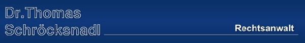 Dr. Thomas Schröcksnadl - Dr. Thomas Schröcksnadl  …