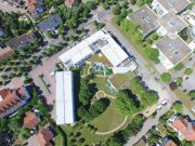 Luftaufnahme bzw. Luftbild mit Drohne eines Hotels - Referenz 6 - DROHNEN-LUFTBILDER360 Ludwigshafen | Eindrucksvolle Luftaufnahmen, Ludwigshafen