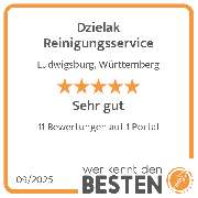Dzielak Reinigungsservice - werkenntdenBESTEN.de Qualitätssiegel