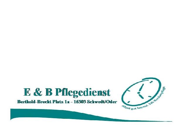 E & B Pflegedienst e.K. allzeit gut betreut - 2