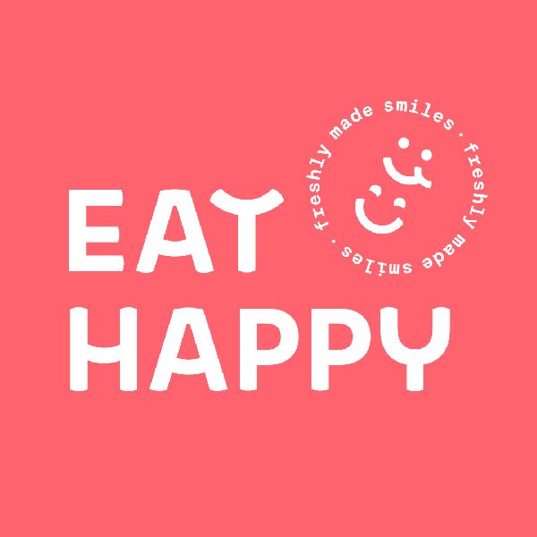 EAT HAPPY - Logo