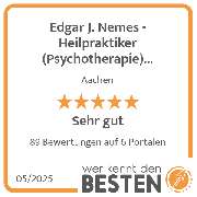 Edgar J. Nemes - Heilpraktiker (Psychotherapie) Hypnotherapie, NLP & HypnoCoaching, Coaching - werkenntdenBESTEN.de Qualitätssiegel