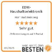 EDM-Haushaltselektronik - werkenntdenBESTEN.de Qualitätssiegel