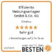 Effiziente Heizungsanlagen GmbH & Co. KG - werkenntdenBESTEN.de Qualitätssiegel