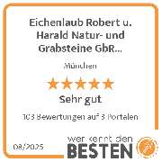 Eichenlaub Robert u. Harald Natur- und Grabsteine GbR Steinmetz - werkenntdenBESTEN.de Qualitätssiegel