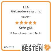 ELA Gebäudereinigung - werkenntdenBESTEN.de Qualitätssiegel