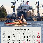 3-Monatskalender HAMBURGS HAFEN 2026