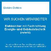 Elektro Dohlen - Elektroniker mit Fachrichtung Energie- und Gebäudetechnik (m/w/d)