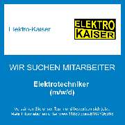 Elektro-Kaiser - Elektrotechniker (m/w/d)