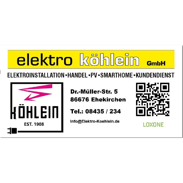 Elektro Köhlein GmbH - LOGO