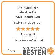 elko GmbH - elastische Komponenten - werkenntdenBESTEN.de Qualitätssiegel