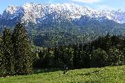 Elmauer Alm - Panoramablick von der Elmauer Alm