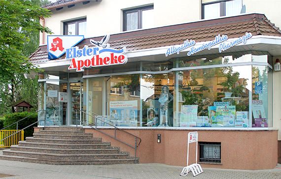 Elster-Apotheke - Aussenansicht der Elster-Apothek …