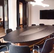 Besprechungsraum bei Emanufact in Frankfurt Main