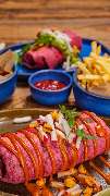 Enchilada Stuttgart - Enchilada Burritos und Pommes