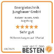 Energietechnik Jungbauer GmbH - werkenntdenBESTEN.de Qualitätssiegel