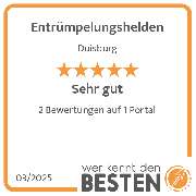 Entrümpelungshelden - werkenntdenBESTEN.de Qualitätssiegel