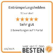 Entrümpelungshelden - werkenntdenBESTEN.de Qualitätssiegel