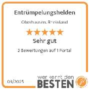 Entrümpelungshelden - werkenntdenBESTEN.de Qualitätssiegel