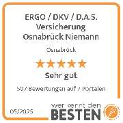 ERGO / DKV / D.A.S. Versicherung Osnabrück Niemann - werkenntdenBESTEN.de Qualitätssiegel