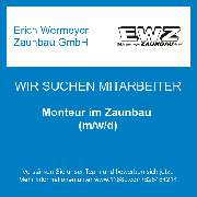 Erich Wermeyer Zaunbau GmbH - Monteur im Zaunbau (m/w/d)