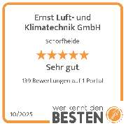 Ernst Luft- und Klimatechnik GmbH - werkenntdenBESTEN.de Qualitätssiegel