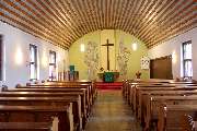 Evangelische Kirche Blankenheim - Evangelische Kirchengemeinde Roggendorf - Ein Blick in den einschiffigen Kirchenraum. (Foto: Caren Braun)