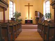 Evangelische Kirche Dotzheim - Evangelische Kirchengemeinde Wiesbaden-Dotzheim - Innenraum der Evangelischen Kirche Dotzheim