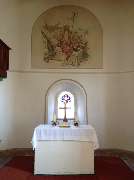 Evangelische Kirche Ober-Moos - Evangelische Kirchengemeinde Nieder-Moos - Altar in der Evangelischen Kirche Ober-Moos