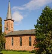Evangelische Kirche Schaafheim - Evangelische Kirchengemeinde Schaafheim - Der Plan und die Zeichnung der Evangelischen Kirche von Schaafheim ist vom Großherzoglichen Hofbaudirektor Georg Moller in Darmstadt entworfen worden und wurde unter der Leitung de