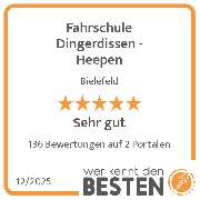 Fahrschule Dingerdissen - Heepen - werkenntdenBESTEN.de Qualitätssiegel