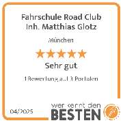 Fahrschule Road Club Inh. Matthias Glotz - werkenntdenBESTEN.de Qualitätssiegel