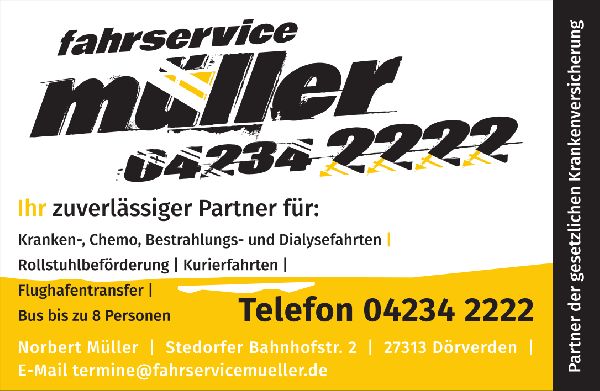 Fahrservice Müller - GALLERY