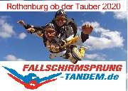 Fallschirmspringen Tandemsprung - Schatt Bertwin - Fallschirmspringen in Rothenburg ob der Tauber als Tandemsprung