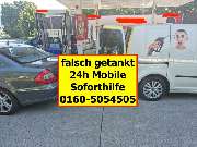 Falschtanken24 - Mercedes falsch getankt in Oberföhring bei München