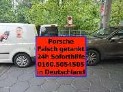 Falschtanken24 - Porsche falsch getankt in Unterhaching