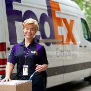 FedEx Station - FedEx Express shipping courier in Neuss