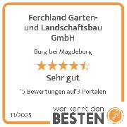 Ferchland Garten- und Landschaftsbau GmbH - werkenntdenBESTEN.de Qualitätssiegel