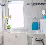 Badezimmer - Ferienwohnung Leipzig Nord, Leipzig