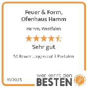 Feuer & Form, Ofenhaus Hamm - werkenntdenBESTEN.de Qualitätssiegel