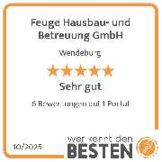 Feuge Hausbau- und Betreuung GmbH - werkenntdenBESTEN.de Qualitätssiegel