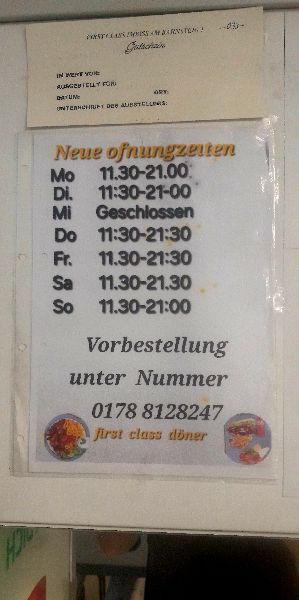 First Class Döner - GALLERY