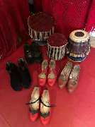 Flamencostudio La Perla Azul auf der Schanze mit La Carolina - Flamencoschuhe - La Perla Azul - Flamencostudio mit Carolina Baer