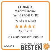 FLORACK Medizinischer Fachhandel OHG - werkenntdenBESTEN.de Qualitätssiegel