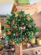 Florist | Blumen Zettl | München - Blumen Kranz Orange - Florist | Blumen Zettl | München