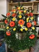 Florist | Blumen Zettl | München - Kranz mit Kopfgarnierung - Florist | Blumen Zettl | München
