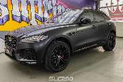 Folien Prinz - Jaguar foliert in schwarz matt oracal