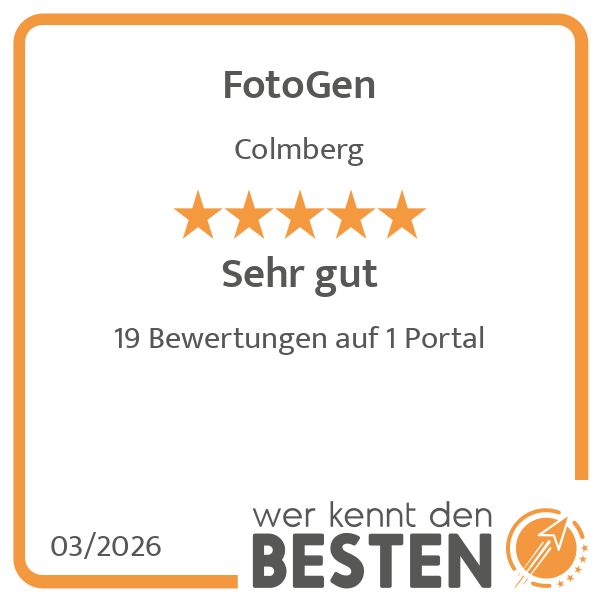 FotoGen - werkenntdenBESTEN.de Qualitätssiegel